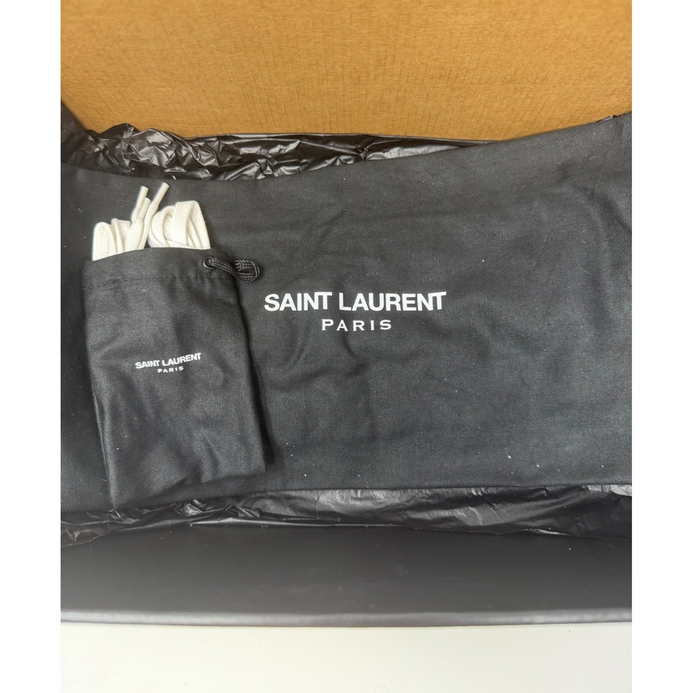 Saint Laurent Baby Cat Skate Sneaker Hedi Slimane Era Size 11 US 44 EU - Picture 7 of 8